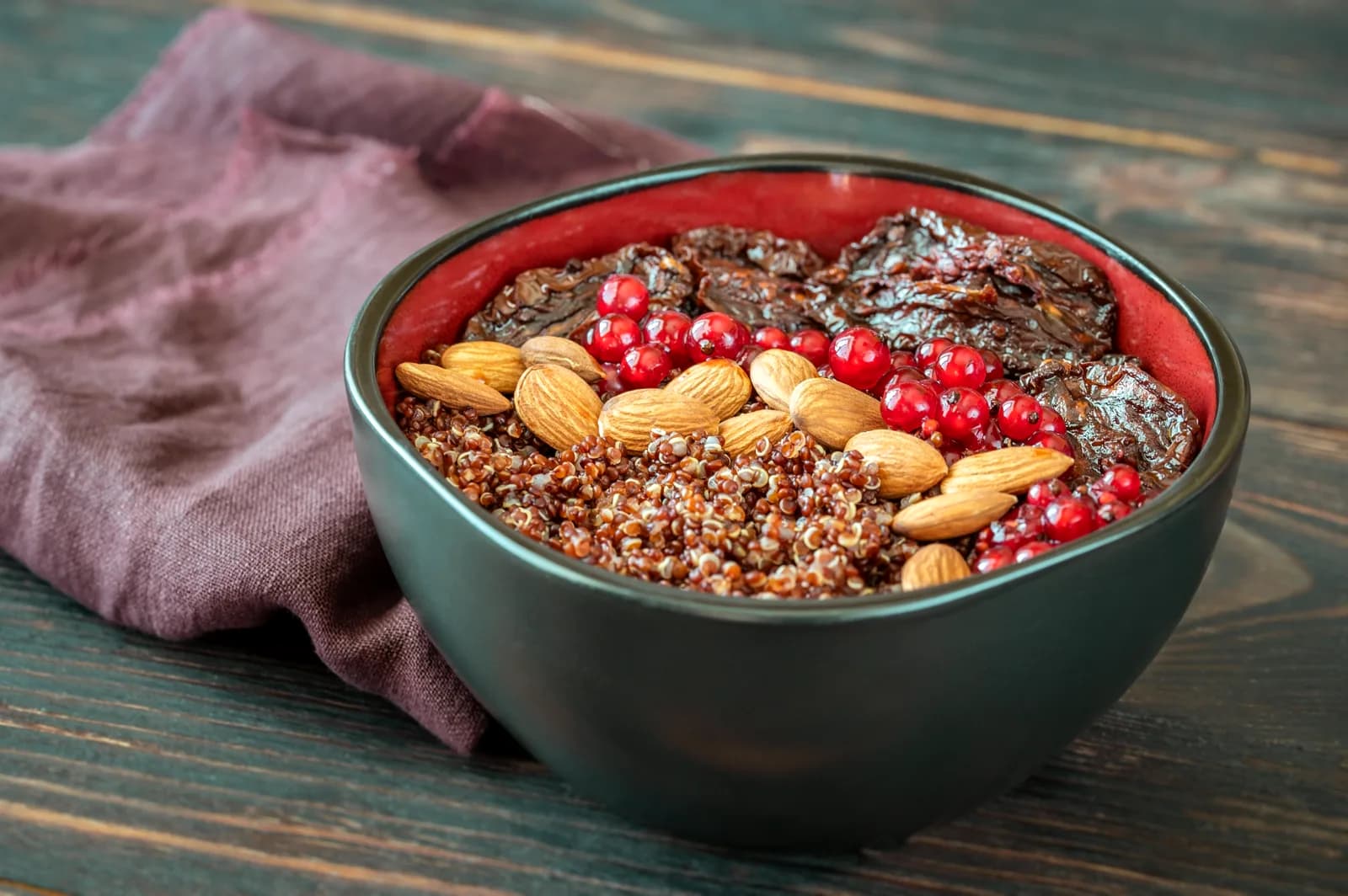 Porridge mit Schokoraspeln