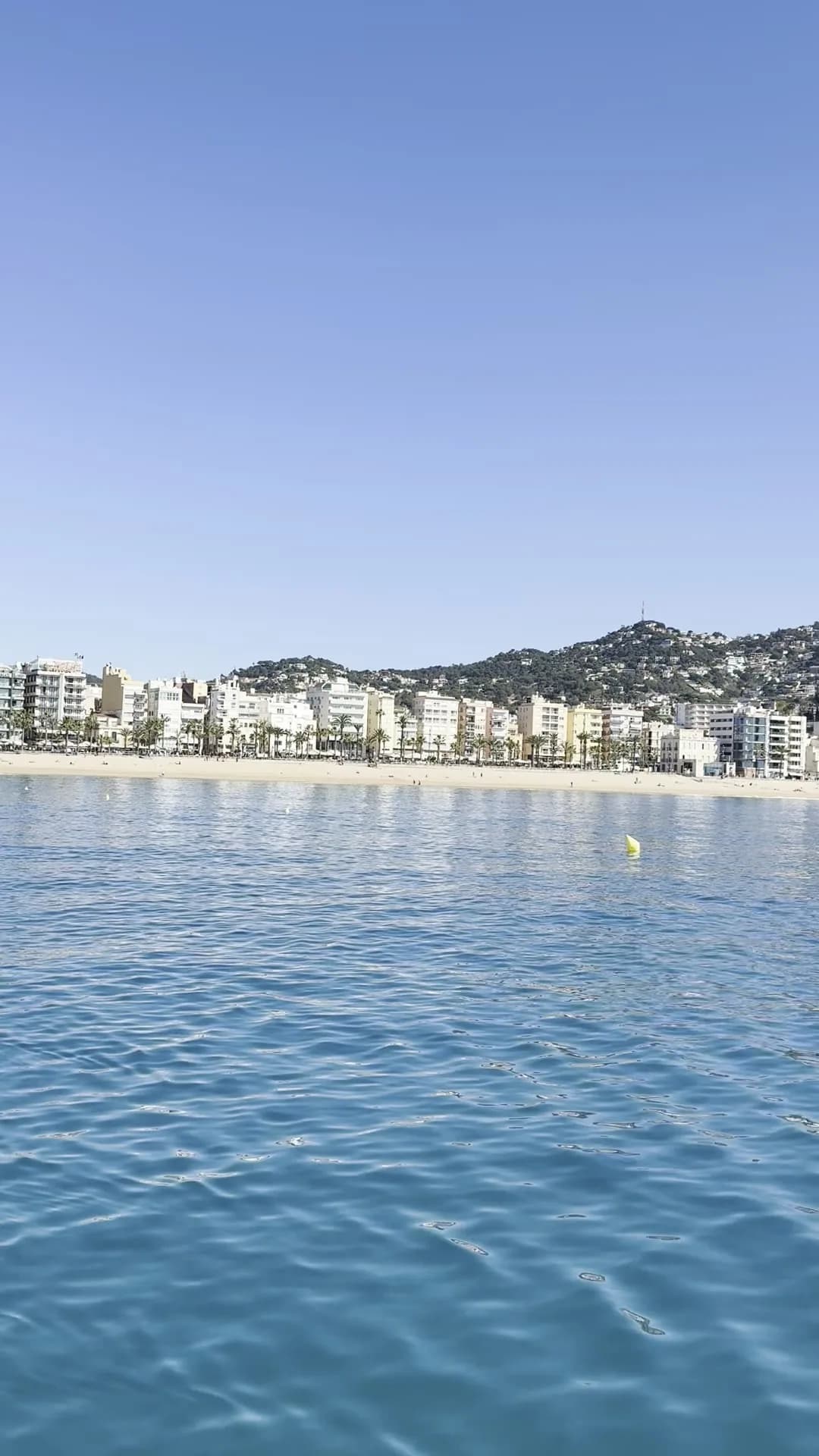 Lloret de Mar vom Wasser